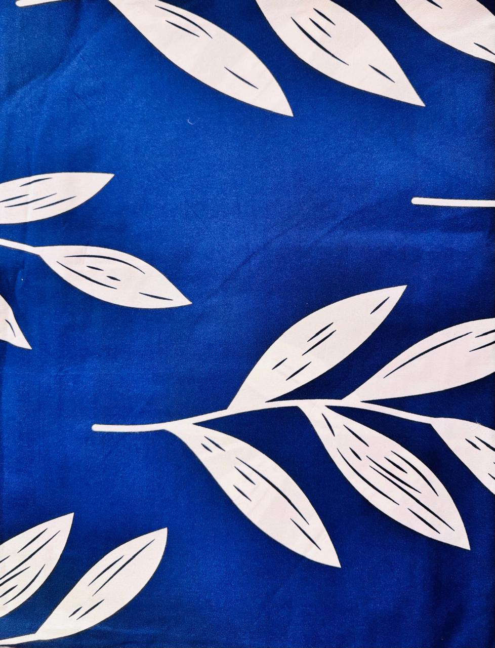 Premium Glace Cotton Bedsheet – Soft, Breathable, Luxurious Feel – 90 x 100 Inches – Comfortable & Durable