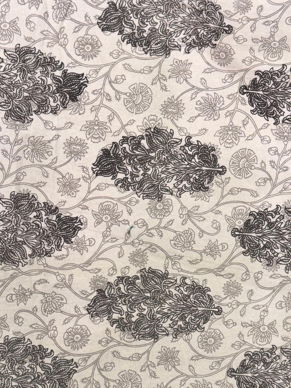 White Black Premium Bedsheet