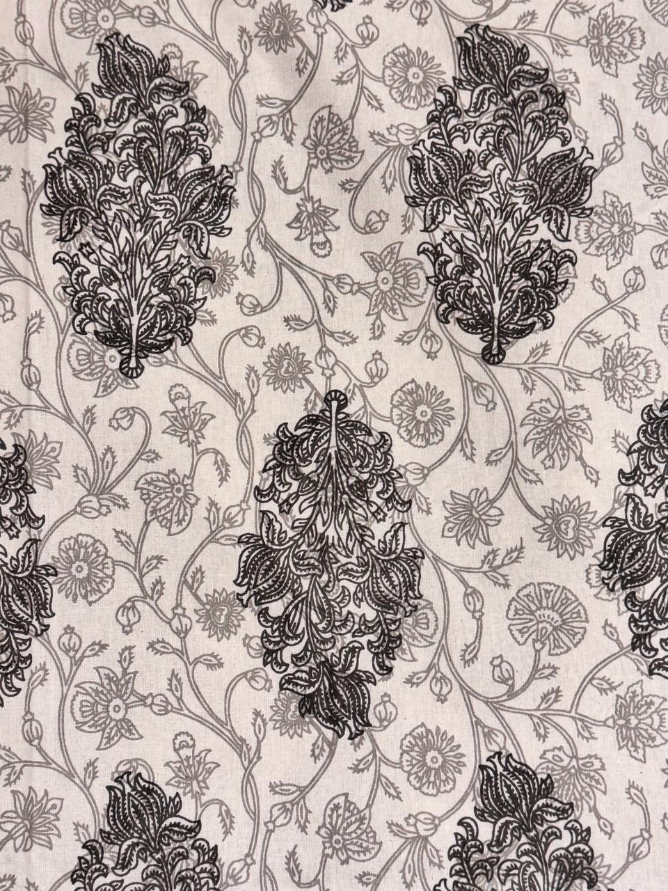 White Black Premium Bedsheet